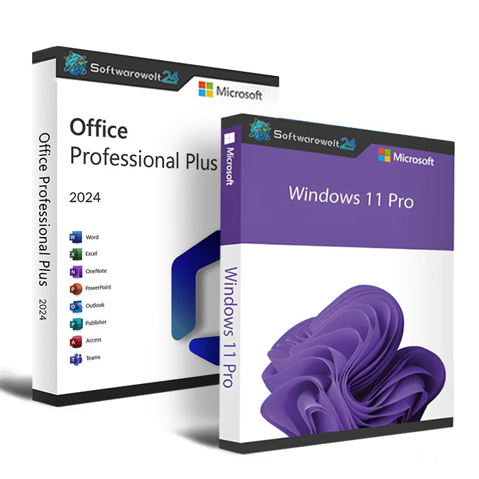 Microsoft Office 2024 Professionnel Plus et Windows 11 Professionnel (Bundle)