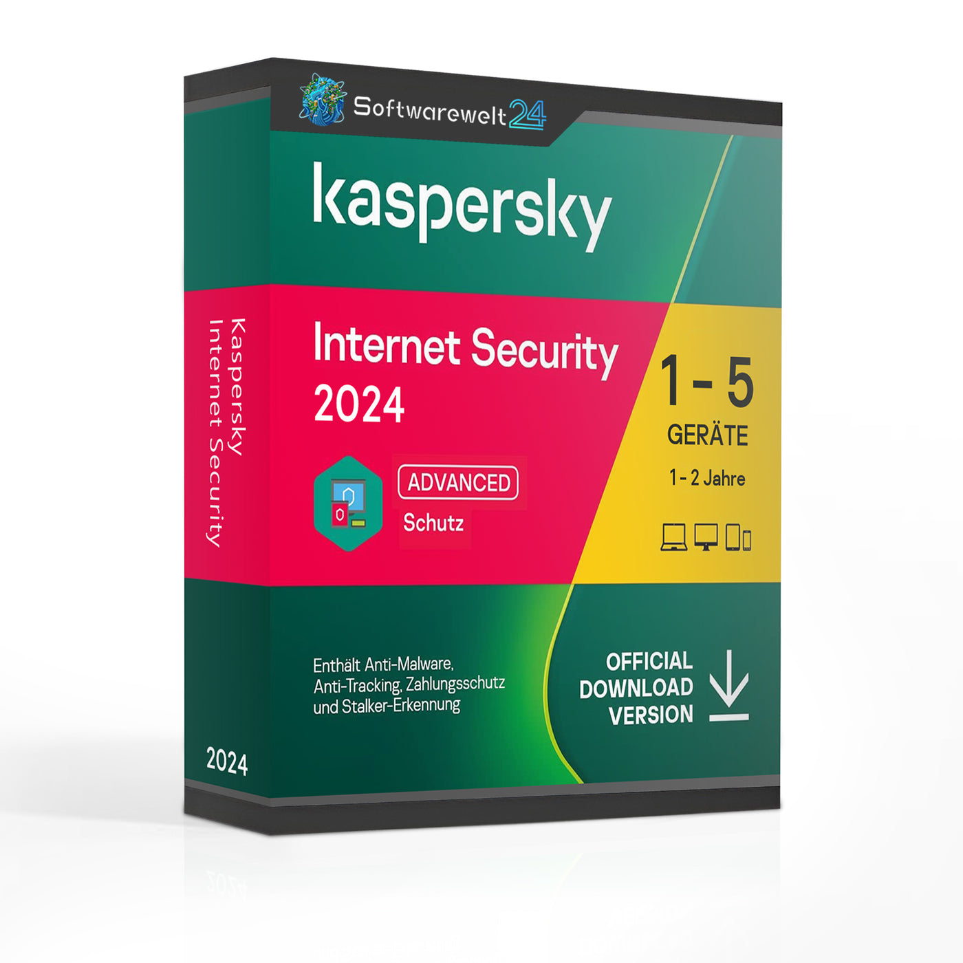 Kaspersky Internet Security |  1 Gerät 2 Jahr