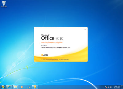 Microsoft Office 2010 Home & Businessfür Windows