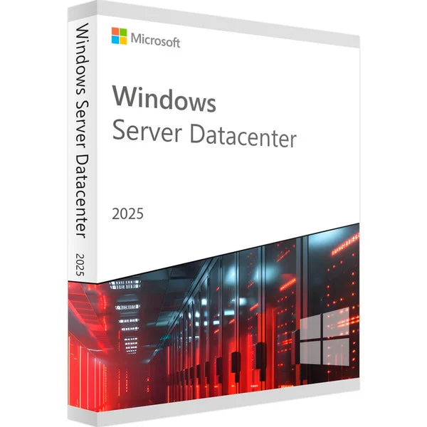 Microsoft Windows Server 2025 Datacenter 16 Core, Betriebssystem-Software