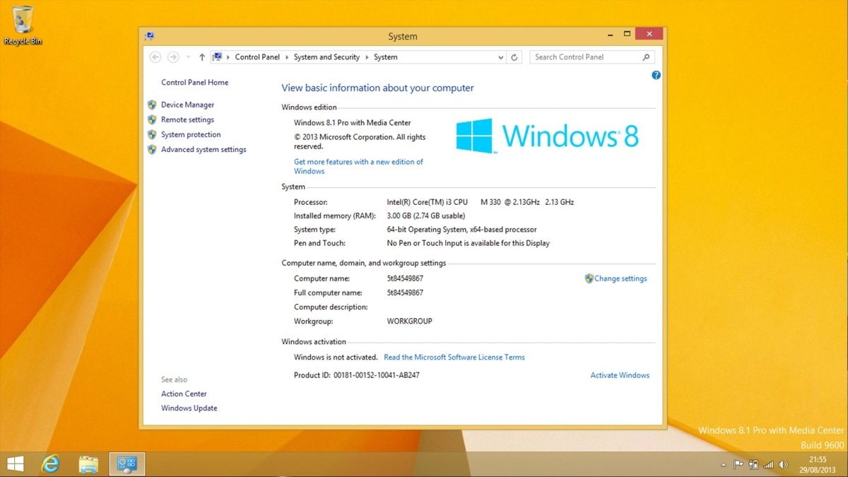 Windows 8.1 Professional # Key günstig kaufen | Softwarewelt24 – schnell aktivierbar
