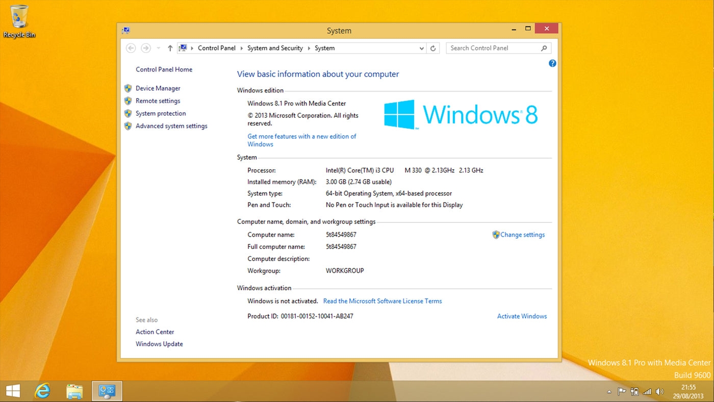 Windows 8.1 Professional